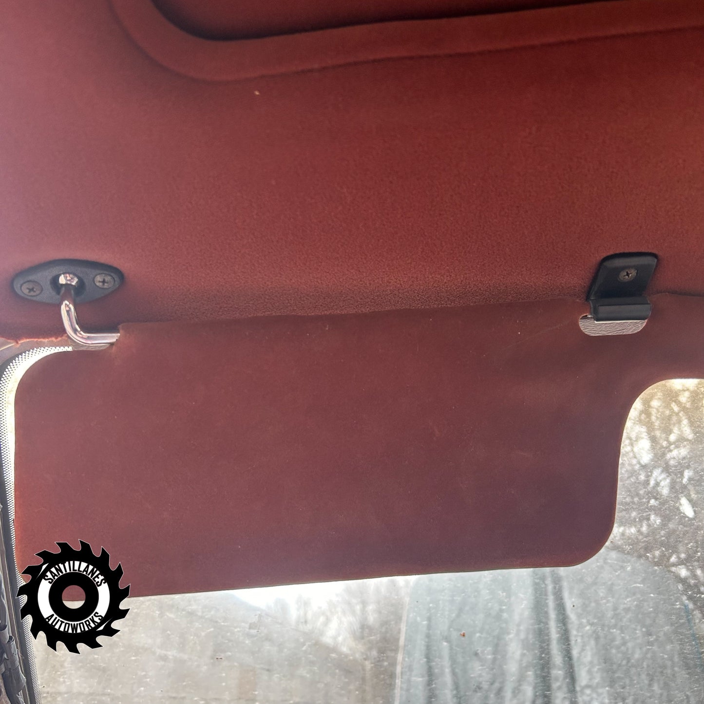 Mazda RX7 FC Sun Visor Plastics