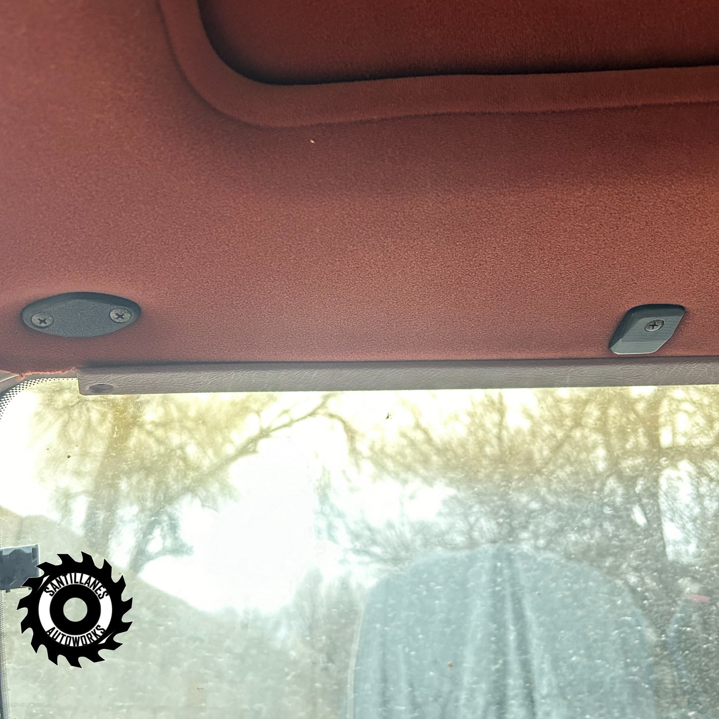 Mazda RX7 FC Sun Visor Plastics