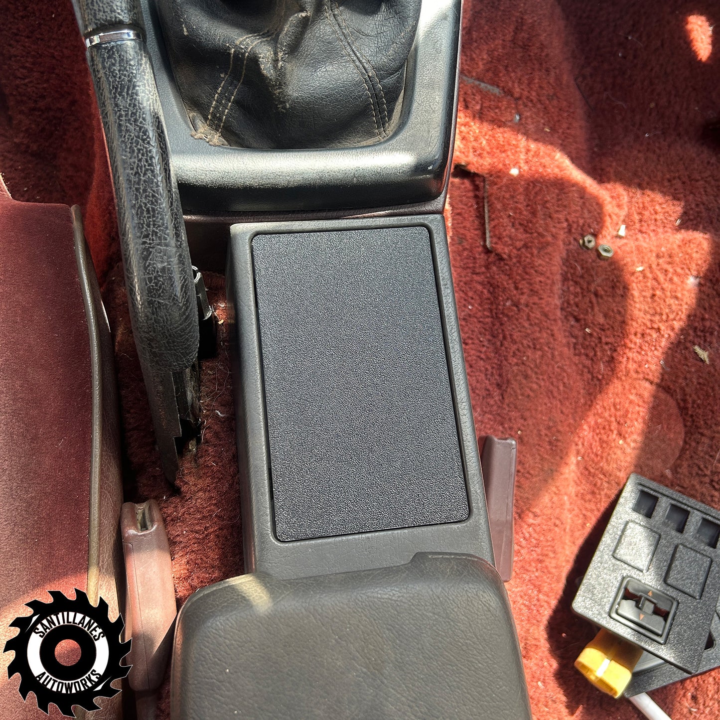 Mazda RX7 FC Center Console Switch Plate