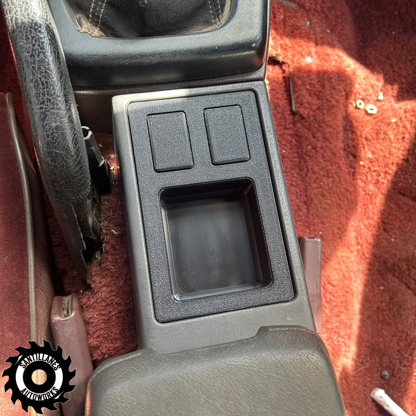 Mazda RX7 FC Center Console Switch Plate