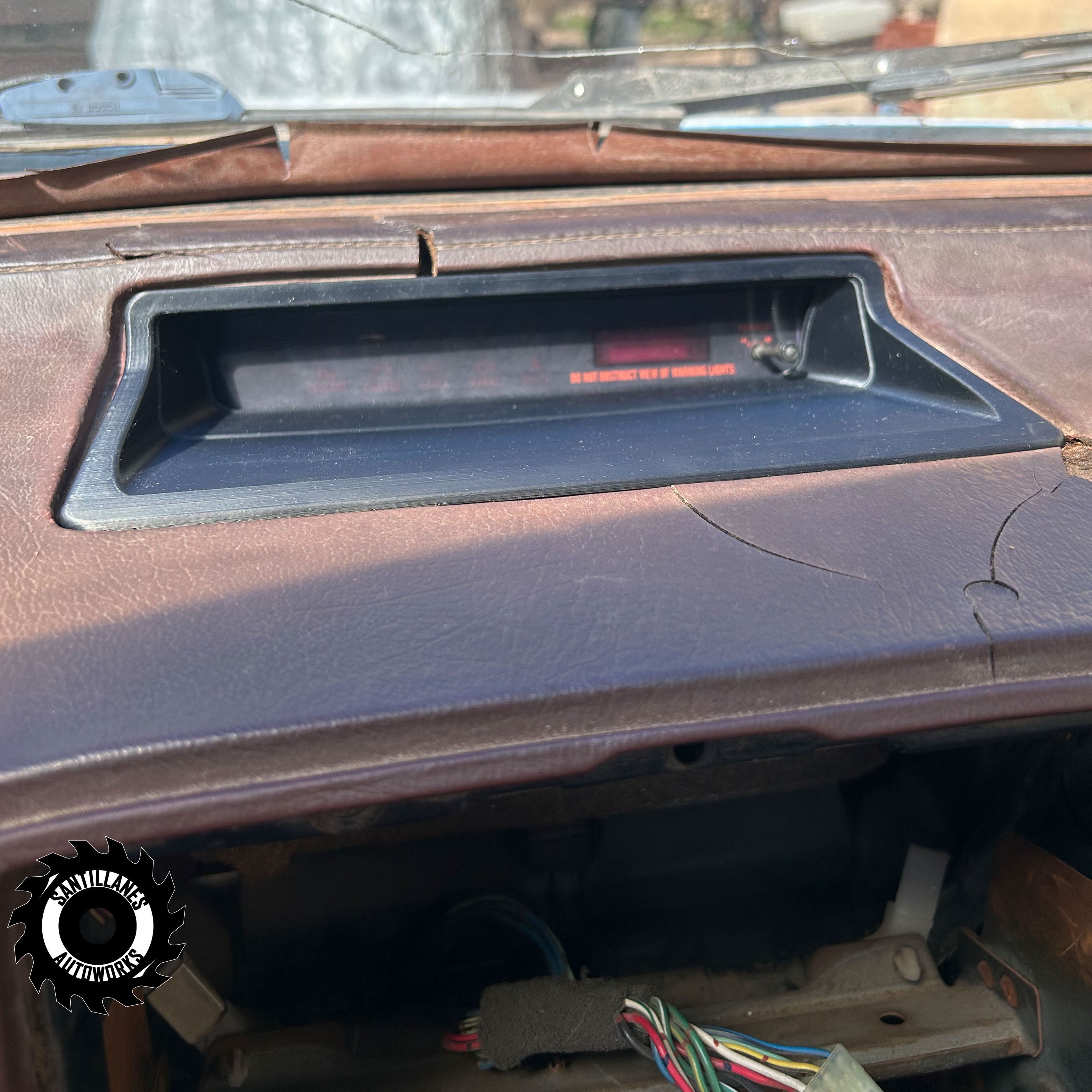 Mazda RX7 FC Warning Light Bezel